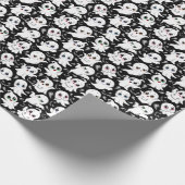 Baby Ghosts Spookoky Niedliche Halloween-Stimmung Geschenkpapier (Ecke)