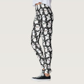 Baby Ghosts Spookoky Niedliche Halloween-Stimmung Leggings (Links)