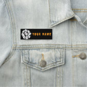 Baby Ghosts Spookoky Niedliche Halloween-Stimmung Namensschild (Beispiel)