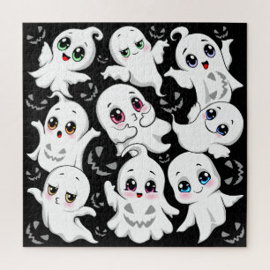 Baby Ghosts Spookoky Niedliche Halloween-Stimmung Puzzle