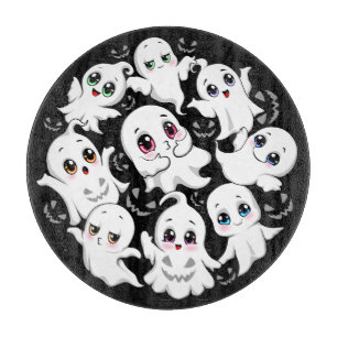 Baby Ghosts Spookoky Niedliche Halloween-Stimmung Schneidebrett