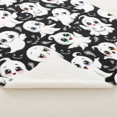 Baby Ghosts Spookoky Niedliche Halloween-Stimmung Sherpadecke (3/4)