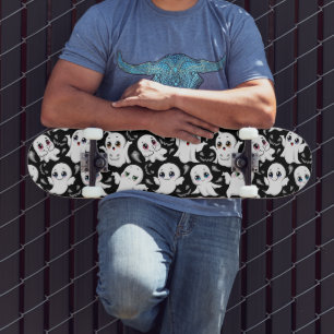 Baby Ghosts Spookoky Niedliche Halloween-Stimmung Skateboard