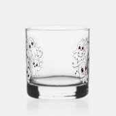 Baby Ghosts Spookoky Niedliche Halloween-Stimmung Whiskyglas (Rechts)