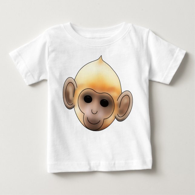 Baby Ginger Monkey Baby T-shirt (Vorderseite)