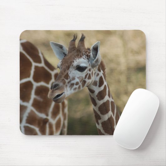 Baby-Giraffe 02 Mousepad (Mit Mouse)