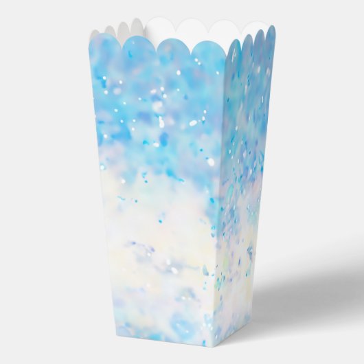 Baby Giraffe auf einer Cloud-Baby-Dusche Geschenkschachtel (Rückseite)