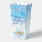 Baby Giraffe auf einer Cloud-Baby-Dusche Geschenkschachtel (Vorderseite)