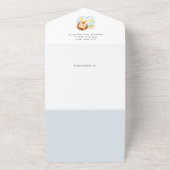 Baby Giraffe Baby Dusche Alles in einer Einladung (Außenbereich)