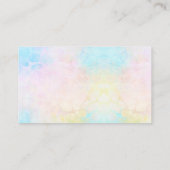 Baby Giraffe Baby Shower Book Request Blue Begleitkarte (Rückseite)