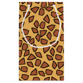 Baby Giraffe, Babydusche Kleine Geschenktüte (Rückseite)