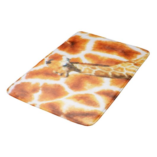 Baby Giraffe Badematte (Schrägansicht)