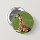 Baby-Giraffe Button (Vorne & Hinten)