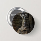 Baby Giraffe Button (Vorne & Hinten)