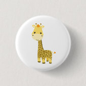 Baby Giraffe Button (Vorderseite)