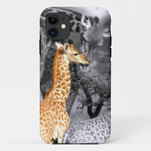 Baby-Giraffe Case-Mate iPhone Hülle (Rückseite)