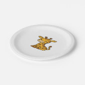 baby giraffe Classic T-Shirt Pappteller (Schrägansicht)