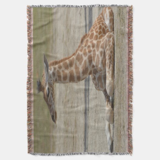 Baby Giraffe Decke (Vorderseite Vertikal)