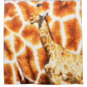 Baby Giraffe Duschvorhang (Vorderseite)