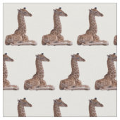 Baby Giraffe Fabric (Farbe auswählen) Stoff (Nahaufnahme)