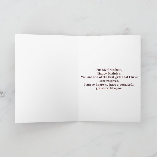 Baby Giraffe Feiertagskarte (Innenseite)