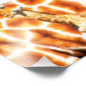Baby Giraffe Fotodruck (Ecke)