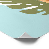 Baby-Giraffe für Wasserfarben, Willkommen in der K Poster (Ecke)