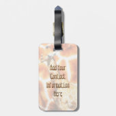 Baby Giraffe Gepäckanhänger (Rückseite vertikal)