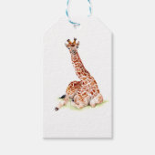 Baby Giraffe Geschenkanhänger (Vorderseite)
