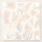 Baby Giraffe Glasuntersetzer (Rückseite)