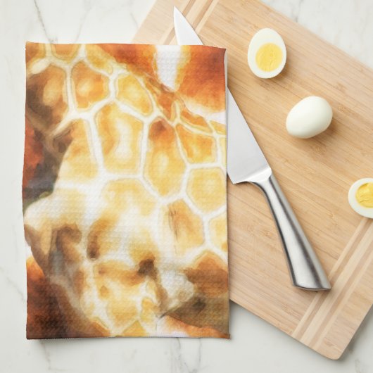 Baby Giraffe Handtuch (Viertel Falte)