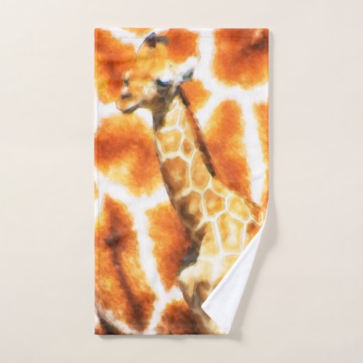 Baby Giraffe Handtuch (Handtuch)
