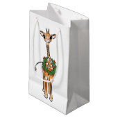Baby Giraffe - herzhaft und hell Kleine Geschenktüte (Vorderseite Schrägansicht)