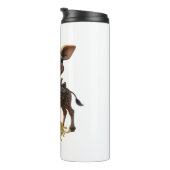 Baby-Giraffe im Steampunk-Cartoon-Stil Classic T- Thermosbecher (Nach rechts gedreht)