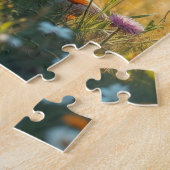 Baby Giraffe in der Sonne Puzzle (Seite)