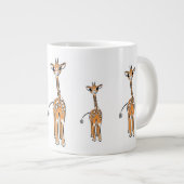 Baby Giraffe Jumbo-Tasse (Vorderseite Rechts)