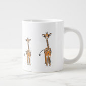 Baby Giraffe Jumbo-Tasse (Rechts)
