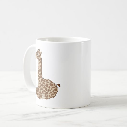 Baby Giraffe Kaffeetasse (Vorderseite Links)