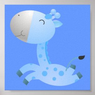 Baby-Giraffe/ Kinderzimmer-Dekor Poster