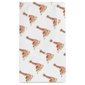 Baby Giraffe Kleine Geschenktüte (Rückseite)
