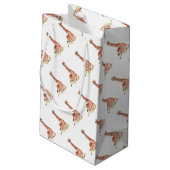 Baby Giraffe Kleine Geschenktüte (Rückseite Schrägansicht)