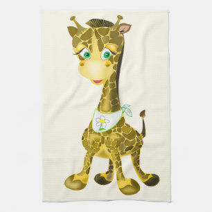 Baby Giraffe Küchentuch