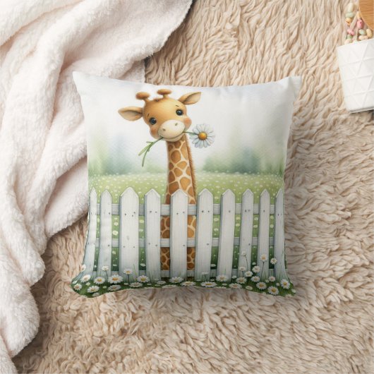 Baby Giraffe mit Daisy Kissen (Decke)