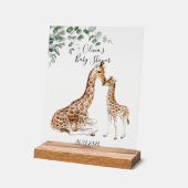 BABY GIRAFFE MOMMY GIRAFFE BABY SHOWER ACRYLSCHILD (Winkel)
