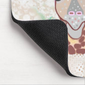 Baby-Giraffe Mousepad (Ecke)