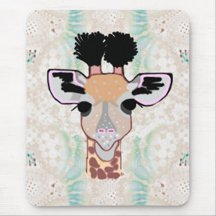 Baby-Giraffe Mousepad
