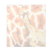 Baby Giraffe Notizblock (Vorderseite)
