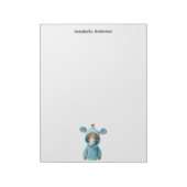 Baby Giraffe Notizblock (Rotiert)