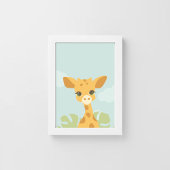 Baby Giraffe Poster