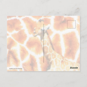 Baby Giraffe Postkarte